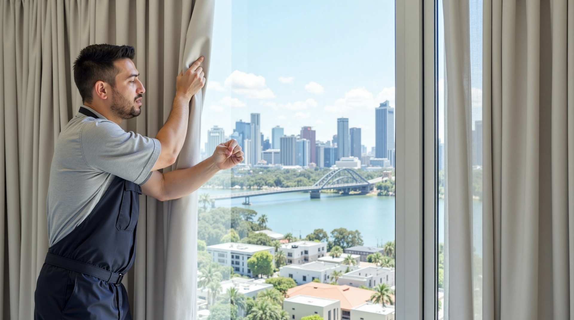 Fitzgibbon Curtain Cleaning Service
